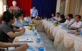 Đoàn giám sát của Cục Y dược cổ truyền làm việc với thị xã Thuận An