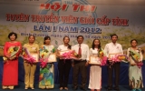 Provincial Contest of Excellent Communicators 2012: Team of Di An Town won the first prize