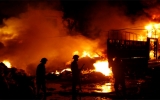Quảng Nam: Cháy lớn trong đêm tại TP Tam Kỳ