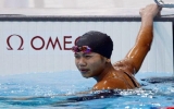 Swimmer Anh Vien wins Asian silver medal