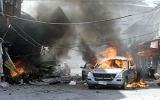 Đánh bom xe ở Afghanistan gây nhiều thương vong