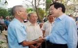 President Sang meets with HCM City’s voters