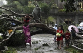 Philippines typhoon kills at least 230, hundreds missing