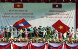 Mittinh kỷ niệm liên minh chiến đấu Lào-Việt Nam