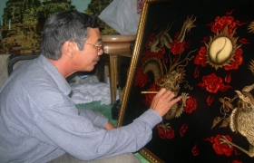 Người “làm mới” tranh sơn mài