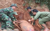 Lực lượng công binh tỉnh: Thu gom gần 2 tấn vật liệu nổ