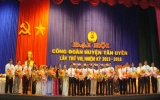 Công đoàn huyện Tân Uyên tổ chức đại hội lần thứ VIII