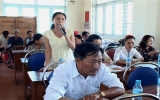 Đại biểu HĐND tỉnh tiếp xúc cử tri tại huyện Bến Cát