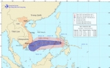 Sáng 27-12, bão Wukong đi vào Biển Đông