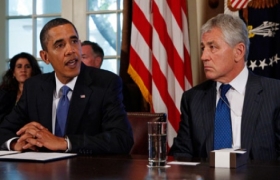 Obama set to Hagel for defense despite opposition