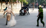 Dư luận về việc CA Thanh Hoá dùng “bùi nhùi” bắt xe vi phạm