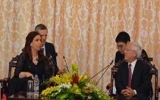 Argentine President visits HCM City