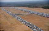 US storm turns airport into vast used-car purgatory