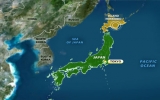 Động đất mạnh rung chuyển đông bắc Nhật Bản