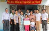 TX.Thuận An trao tặng 4 căn nhà đại đoàn kết cho các hộ gia đình khó khăn