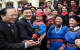 Chủ tịch nước chúc tết cộng đồng dân tộc Việt Nam
