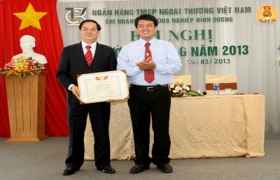 Vietcombank Chi nhánh KCN Bình Dương: Đồng hành, hỗ trợ sản xuất kinh doanh cho doanh nghiệp