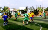10 đội tham gia Giải bóng đá Trường Đại học Thủ Dầu Một mở rộng lần thứ 1