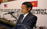 Việt Nam-Malaysia kỷ niệm 40 năm quan hệ ngoại giao