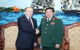 Defence Minister greets Russian security leader