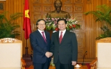 Thủ tướng tiếp Chủ tịch, TGĐ Ngân hàng xuất khẩu Hàn Quốc