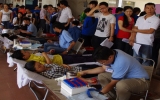 TP.TDM: 265 người tham gia hiến máu tình nguyện