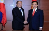 Thủ tướng tiếp xúc với lãnh đạo của ba nước ASEAN