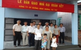 Công ty cổ phần Đường Bình Dương trao tặng Nhà đại đoàn kết tại huyện Phú Giáo