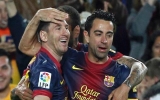 Messi lập cú đúp giúp Barca áp sát ngôi vương