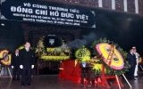 Tổ chức trọng thể Lễ tang đồng chí Hồ Đức Việt