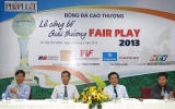 Công bố giải thưởng Fair play 2013