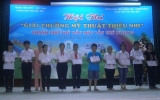 Phu My and Nguyen Viet Xuan secondary school get the A prize at the Children Art Contest