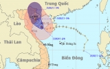 Dự báo, bão số 2 sẽ đổ bộ vào Đông Bắc Bộ