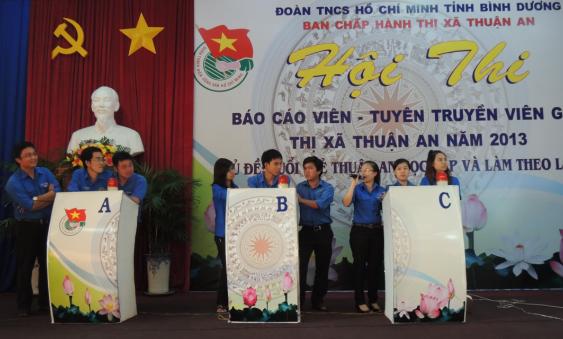 Hội thi “Báo cáo viên