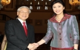 Party leader’s visit hits Thailand headlines