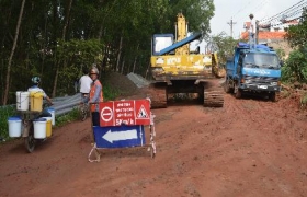 Đại diện đơn vị thi công chủ động cung cấp thêm thông tin