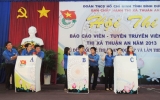 TX.Thuận An: 24 đội tham gia hội thi “Báo cáo viên - Tuyên truyền viên giỏi” năm 2013