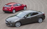 Những hình ảnh đầu tiên của xe Mazda3 sedan thế hệ mới