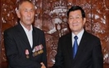 Chủ tịch nước tiếp cựu chiến binh Kazakhstan