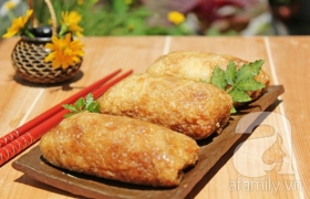 Đậu phụ cuộn cơm kiểu Nhật