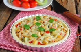 Pizza hoa quả
