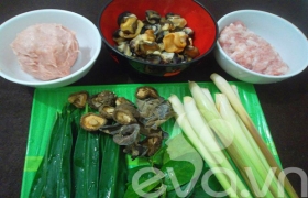 Ốc hấp lá gừng