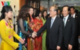 Chủ tịch Quốc hội gặp gỡ cộng đồng người Việt tại Hàn Quốc