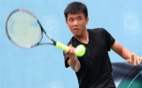 Tennis player Hoang Nam of Binh Duong attends a training course in America