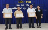 Hội thi hòa giải viên giỏi phường Phú Lợi lần V-2013: Khu phố 6 đạt giải nhất toàn đoàn