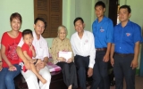 Hội Chữ thập đỏ tỉnh:  Thăm và tặng quà cho gia đình chính sách