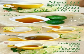 Trị tận gốc bệnh hôi miệng với mật ong