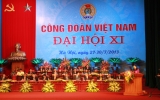 Khai mạc trọng thể Đại hội Công đoàn Việt Nam lần thứ XI