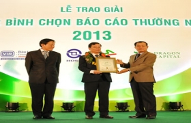 Sacombank vào top 30 “Báo cáo thường niên tốt nhất năm 2013"