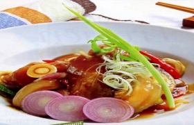Mắm cá lóc chưng thịt ba chỉ
